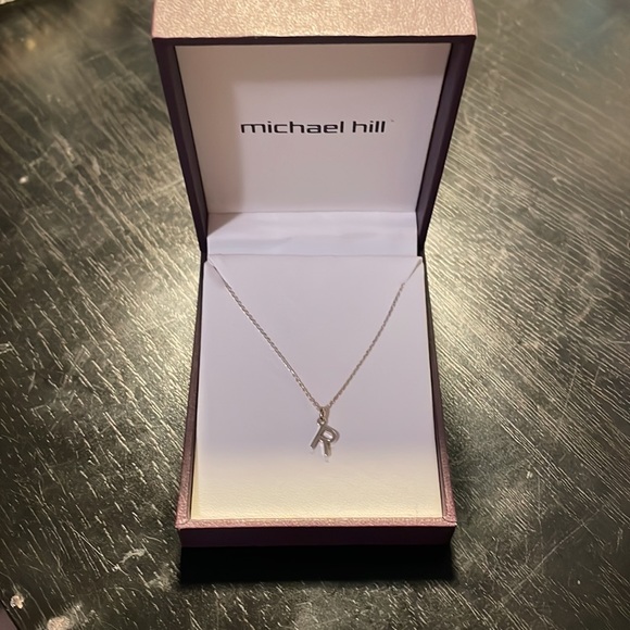 "R" Initial Pendant & Chain in Sterling Silver by Michael Hill - Picture 6 of 6